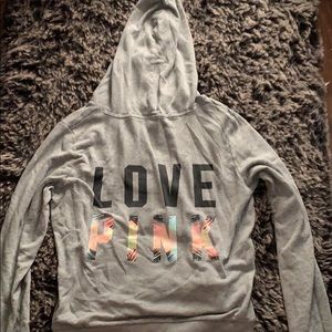 Pink hoodie